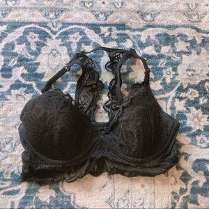 Black Lace Bralette from PINK